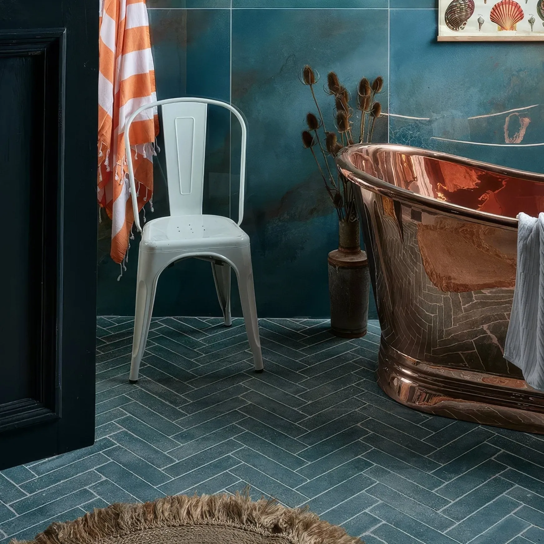 Reform Composite Stone Tumbled Aqua