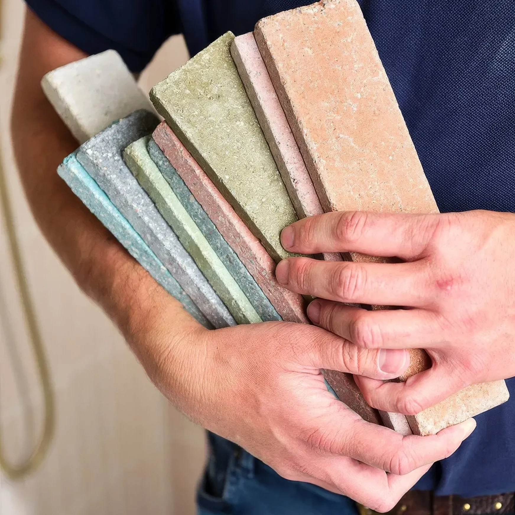 Reform Composite Stone Tumbled Aqua