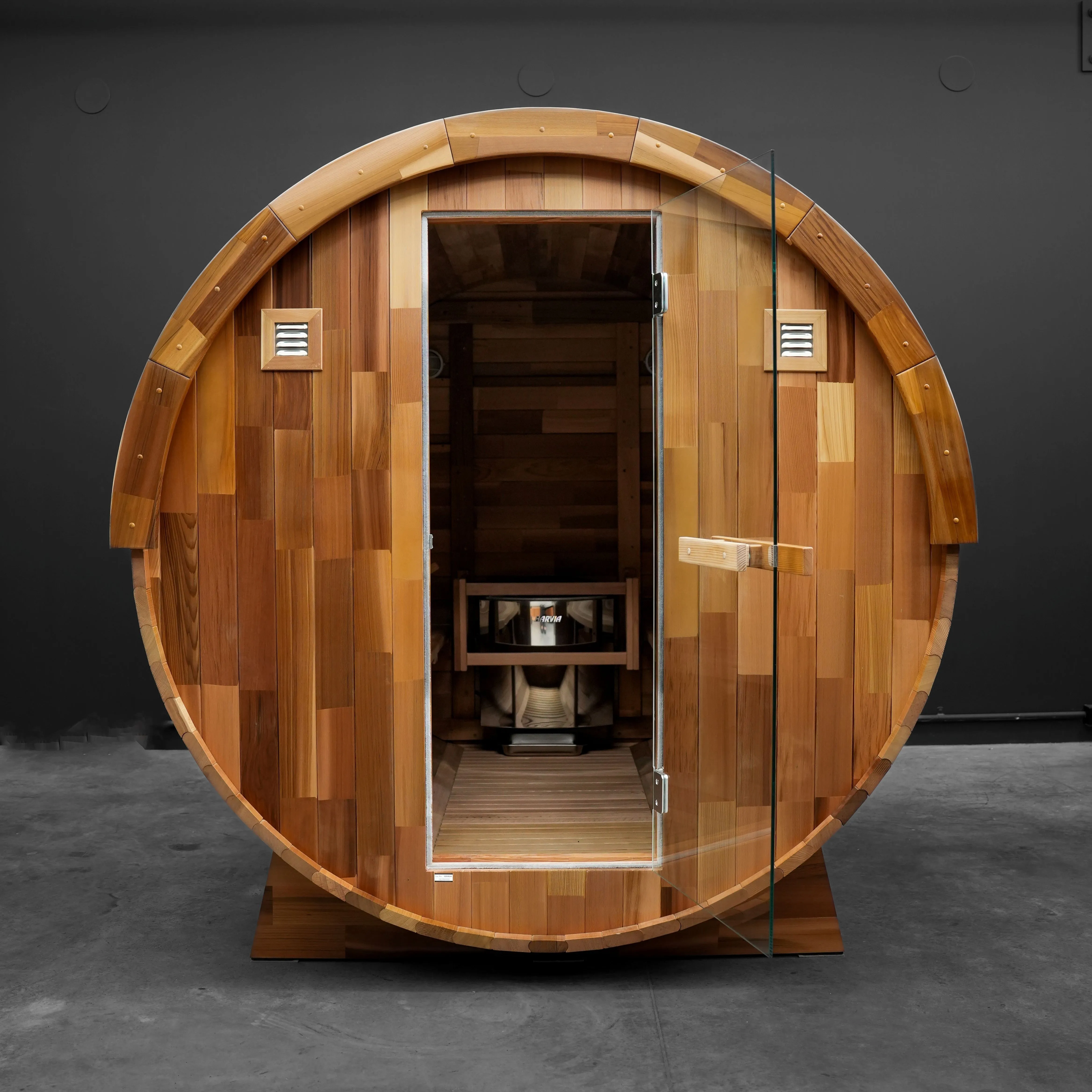 Rejuvenex - Outdoor Cedar Barrel Sauna