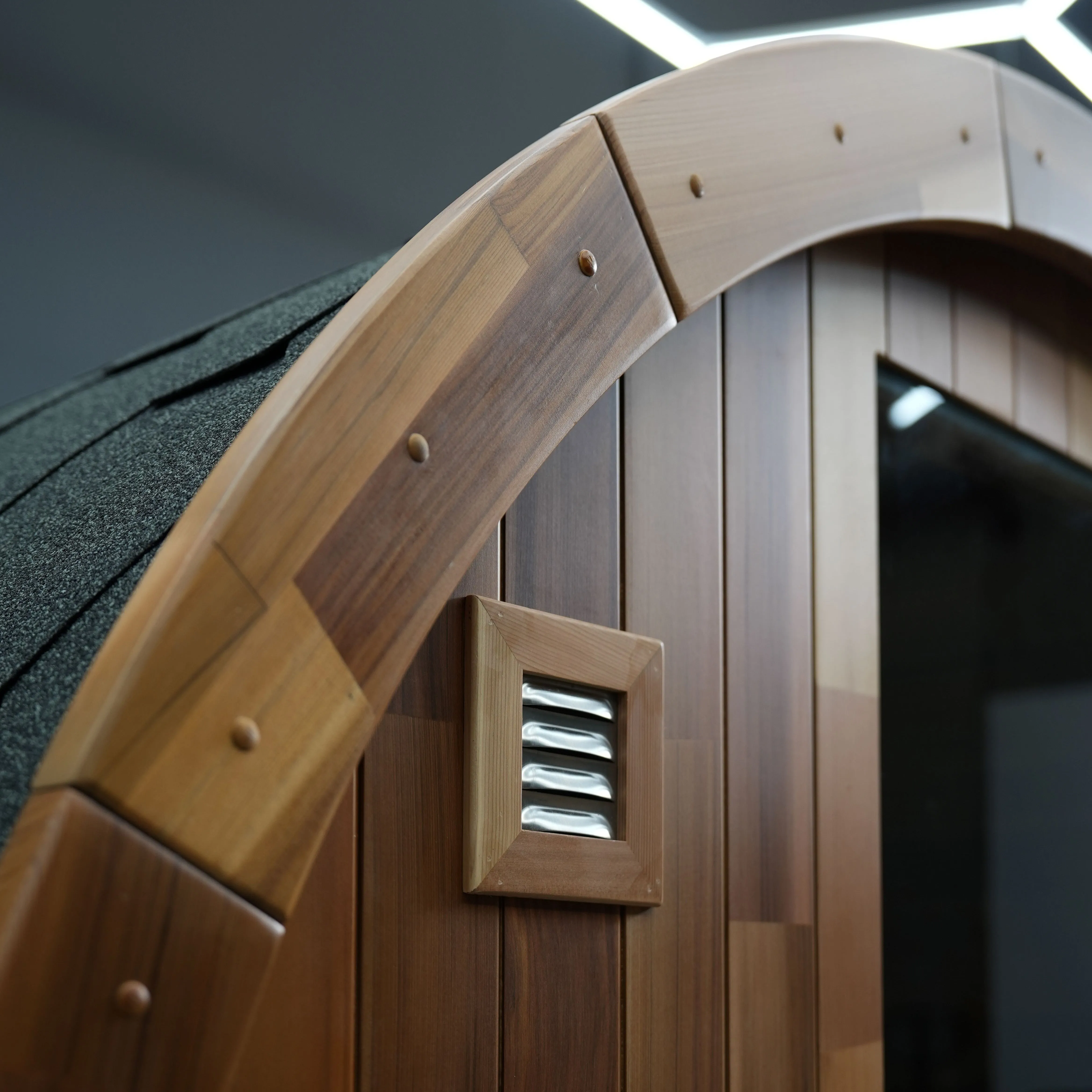 Rejuvenex - Outdoor Cedar Barrel Sauna
