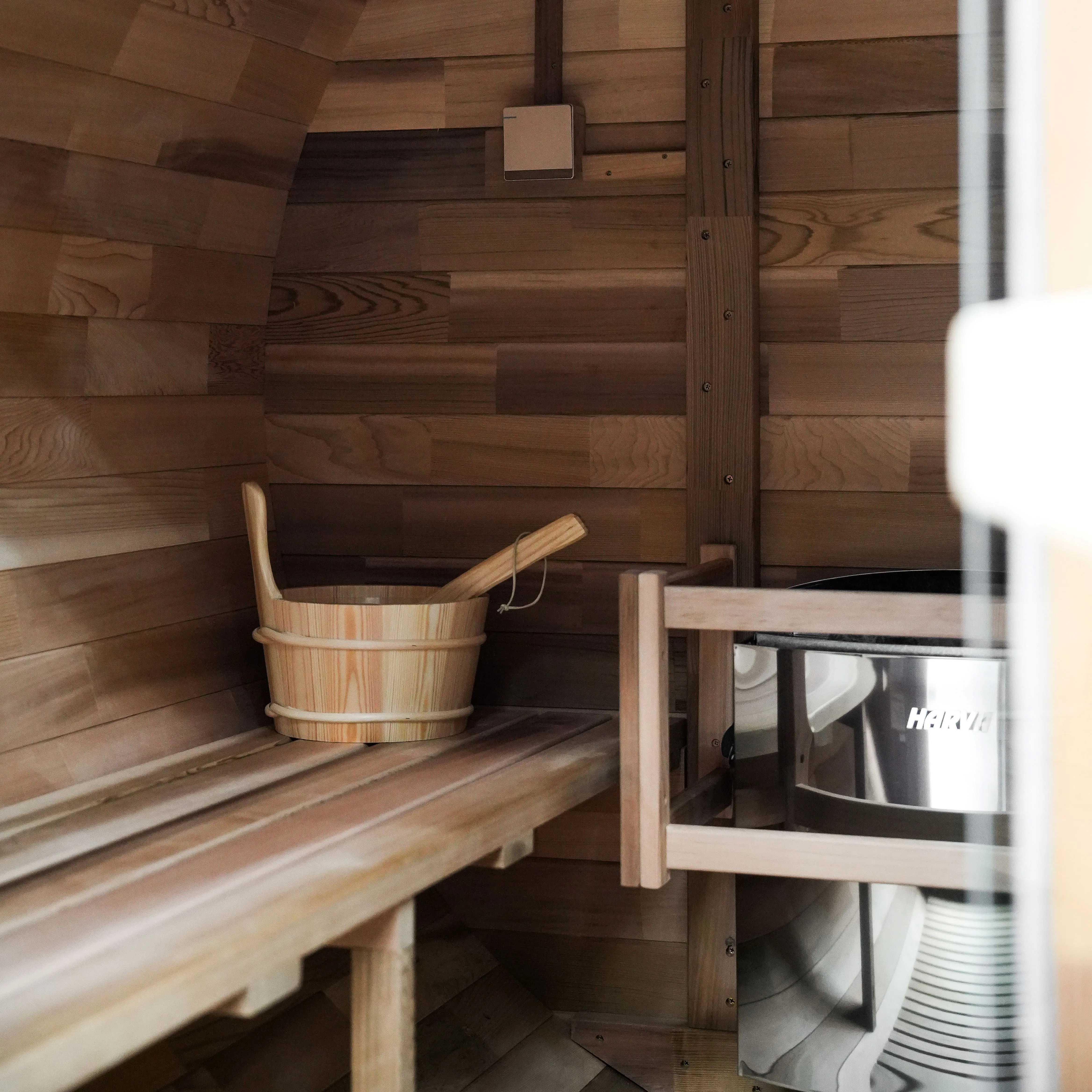 Rejuvenex - Outdoor Cedar Barrel Sauna