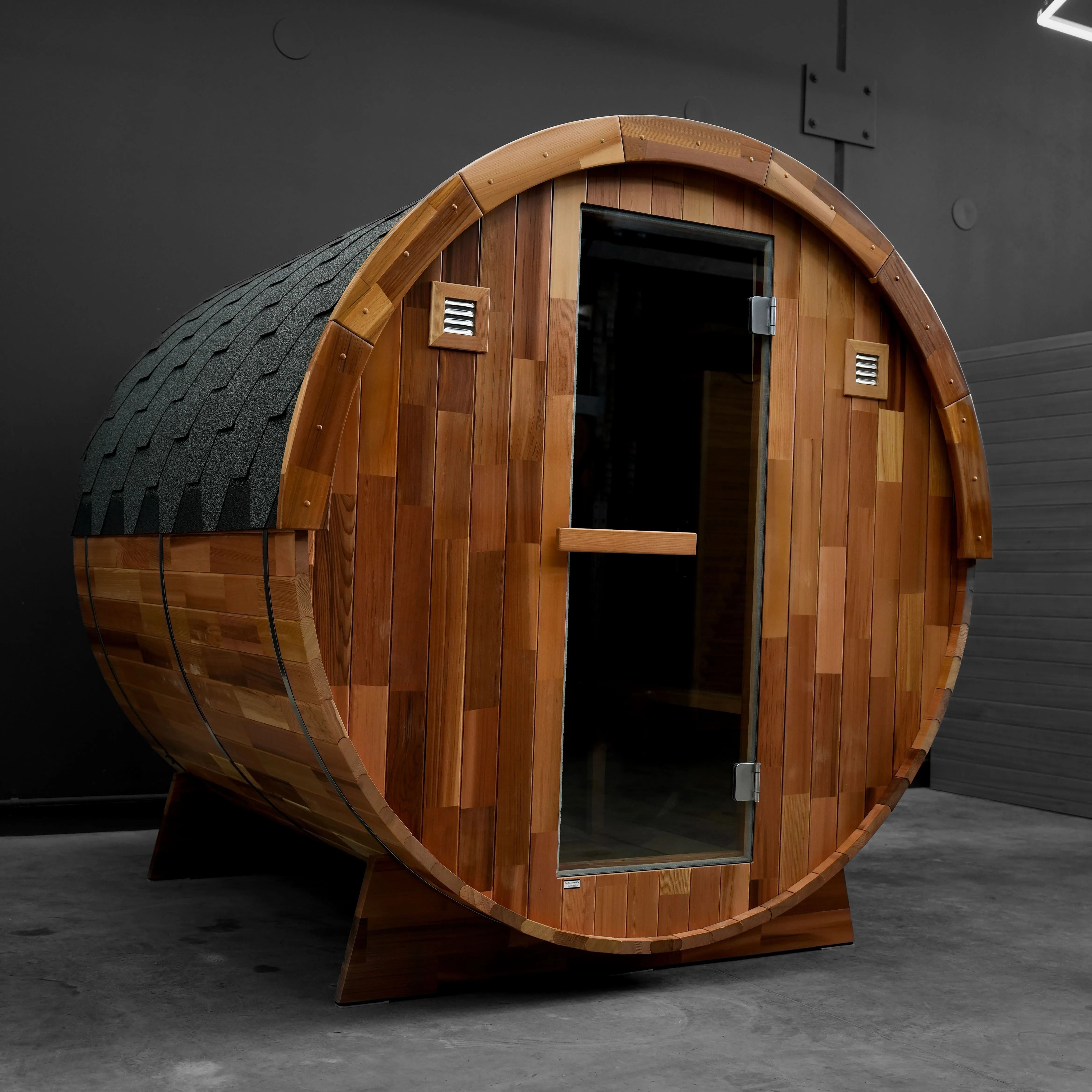 Rejuvenex - Outdoor Cedar Barrel Sauna