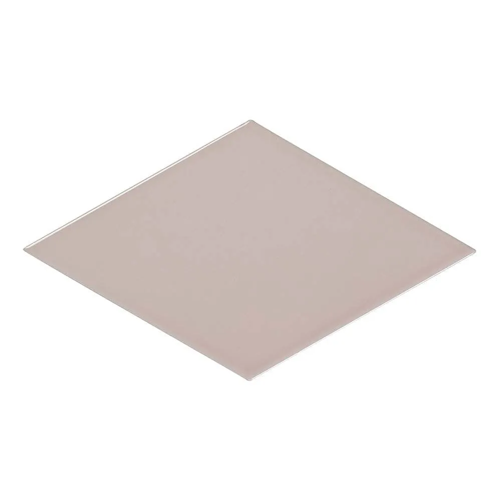 Rhomboid Pink Ceramic Wall Tile 152x263mm