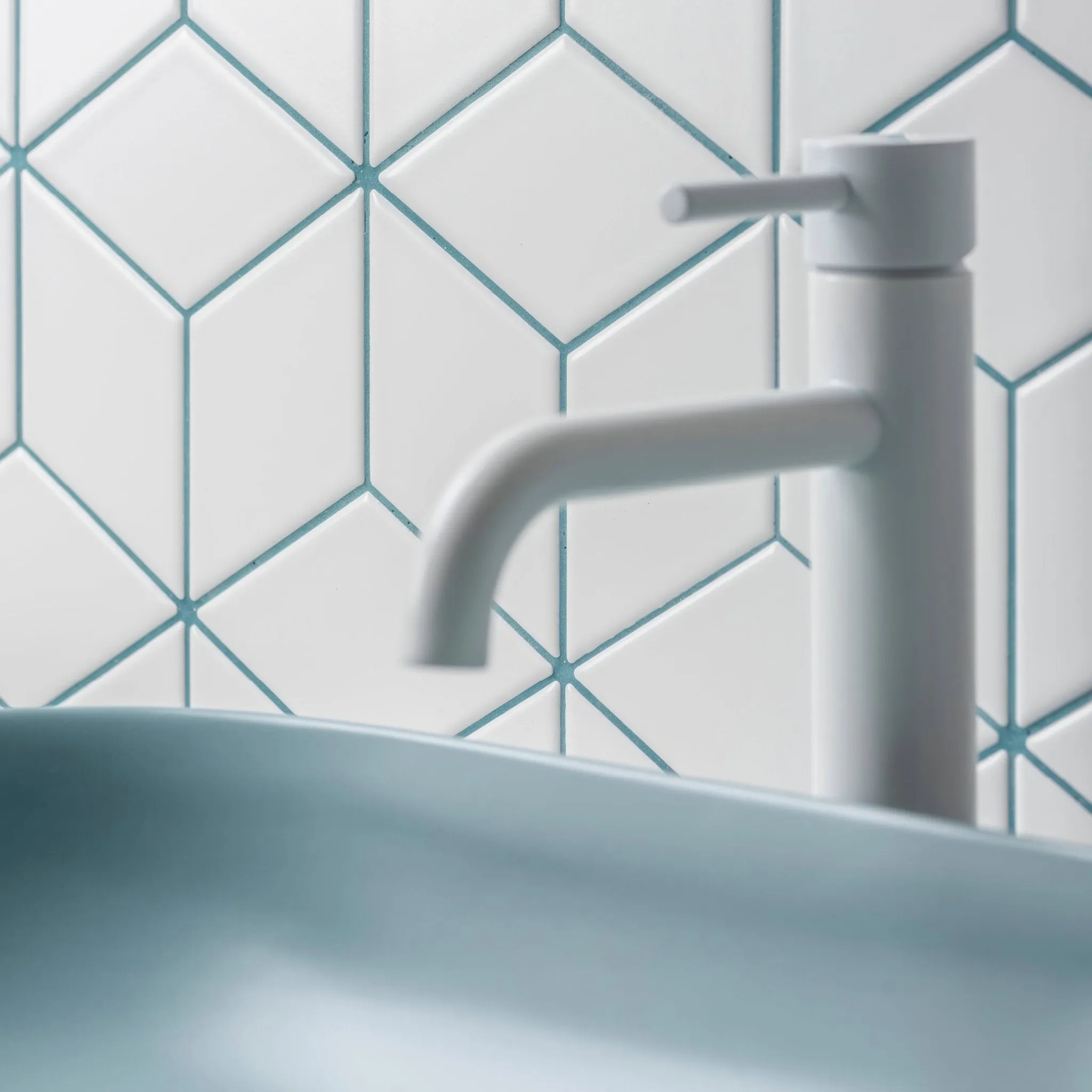 Rhombus Matt Large Mosaic