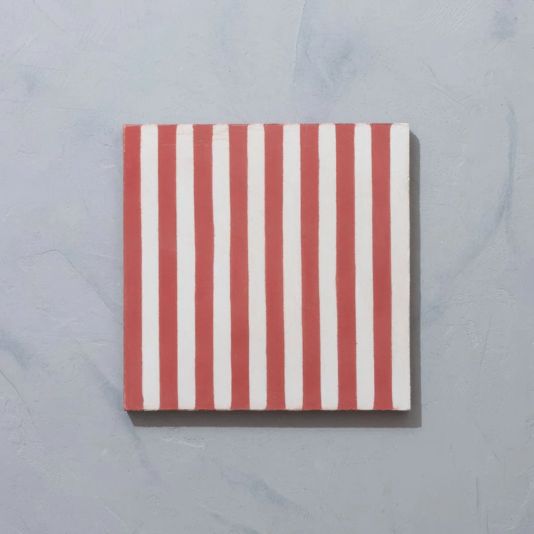 Rhubarb Skinny Stripe Tile