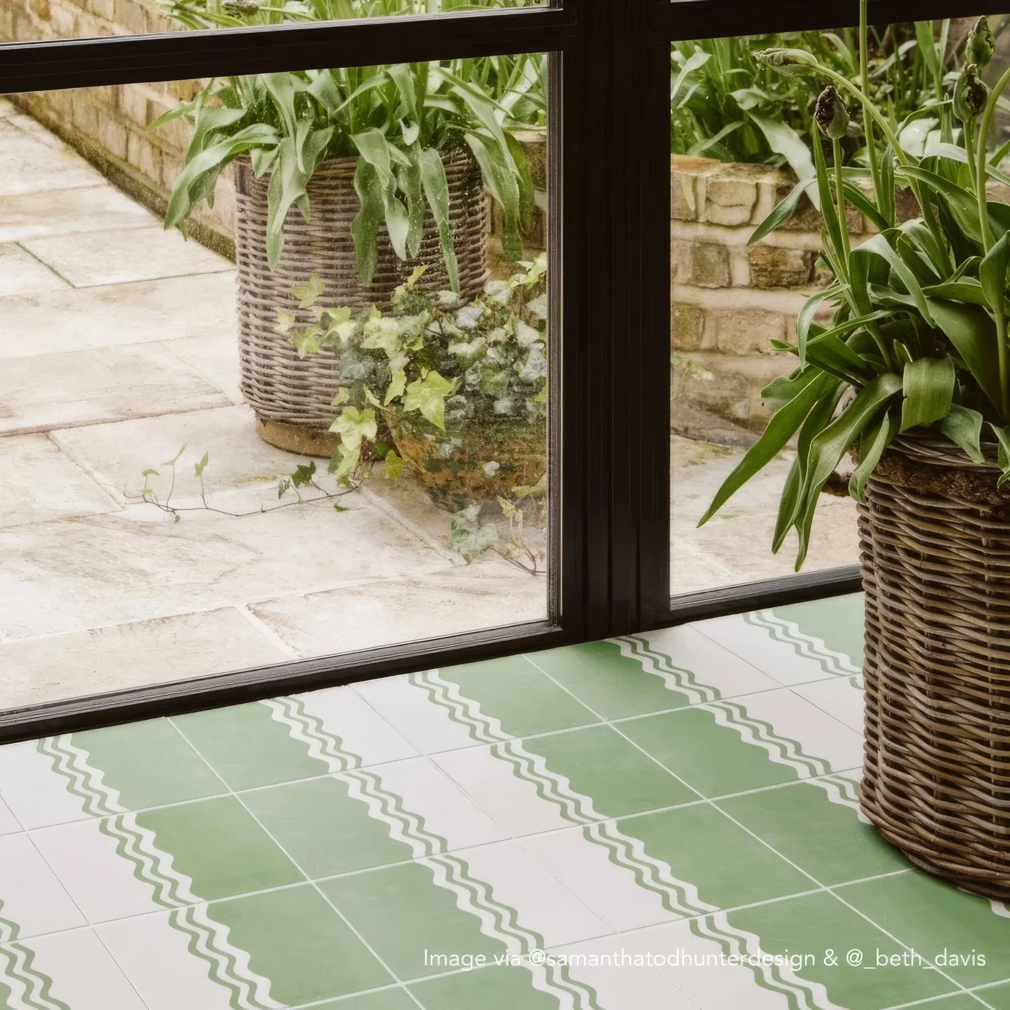 Ric Rac Fig Two Tile