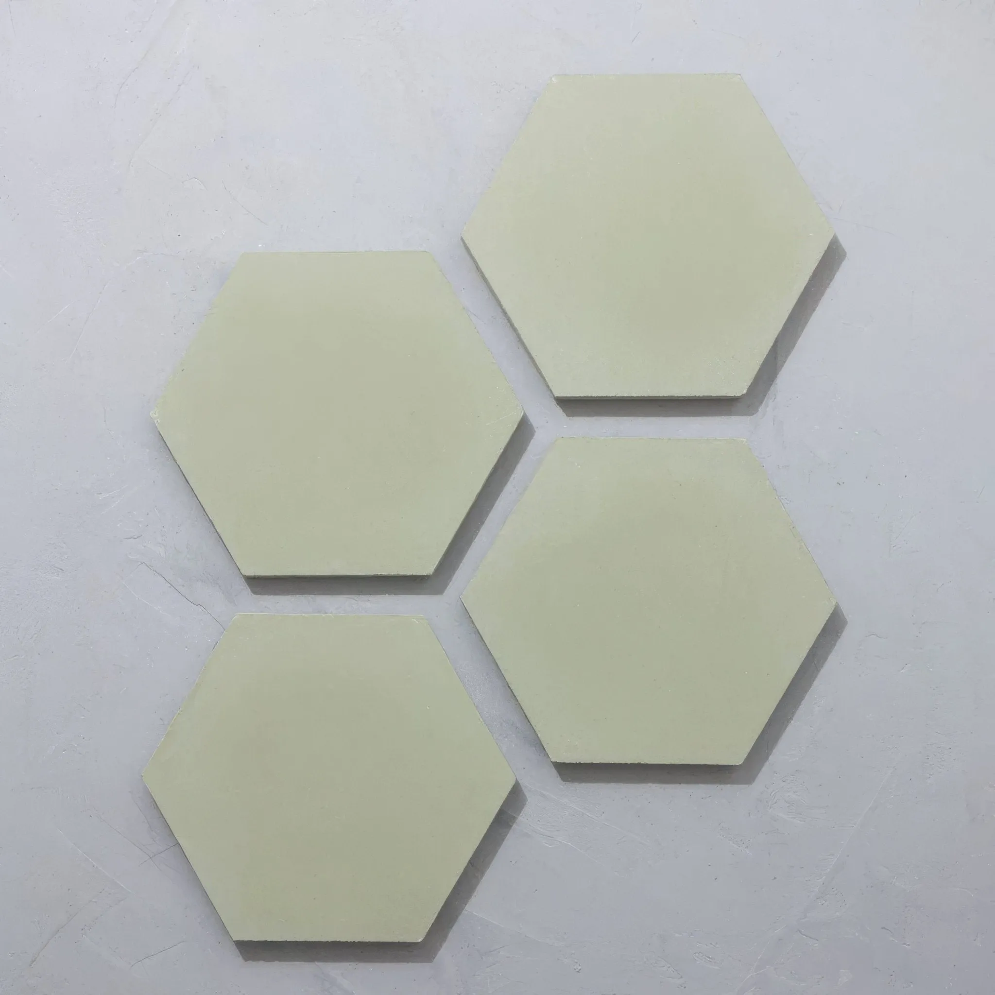 Rosemary Green Hexagonal Tile