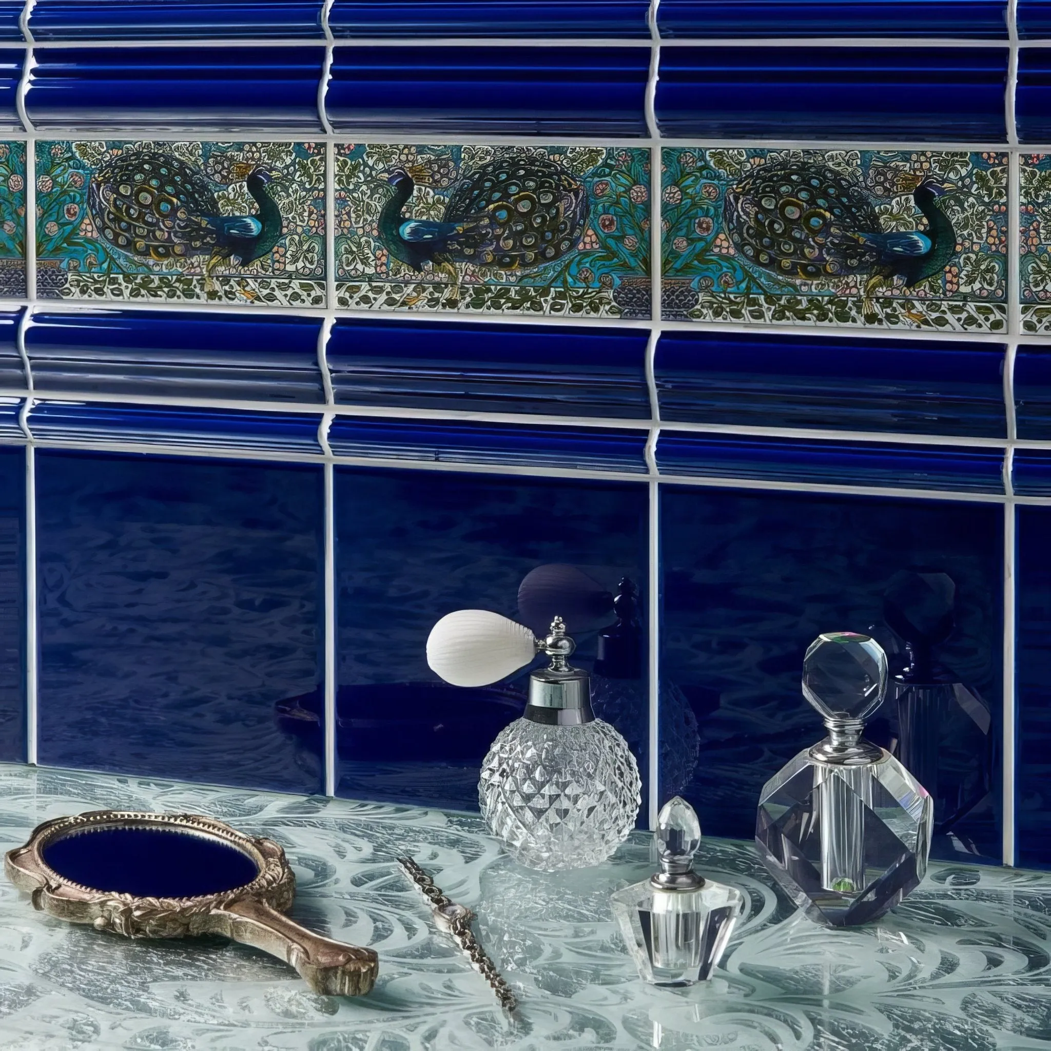 Royal Blue Field Tile