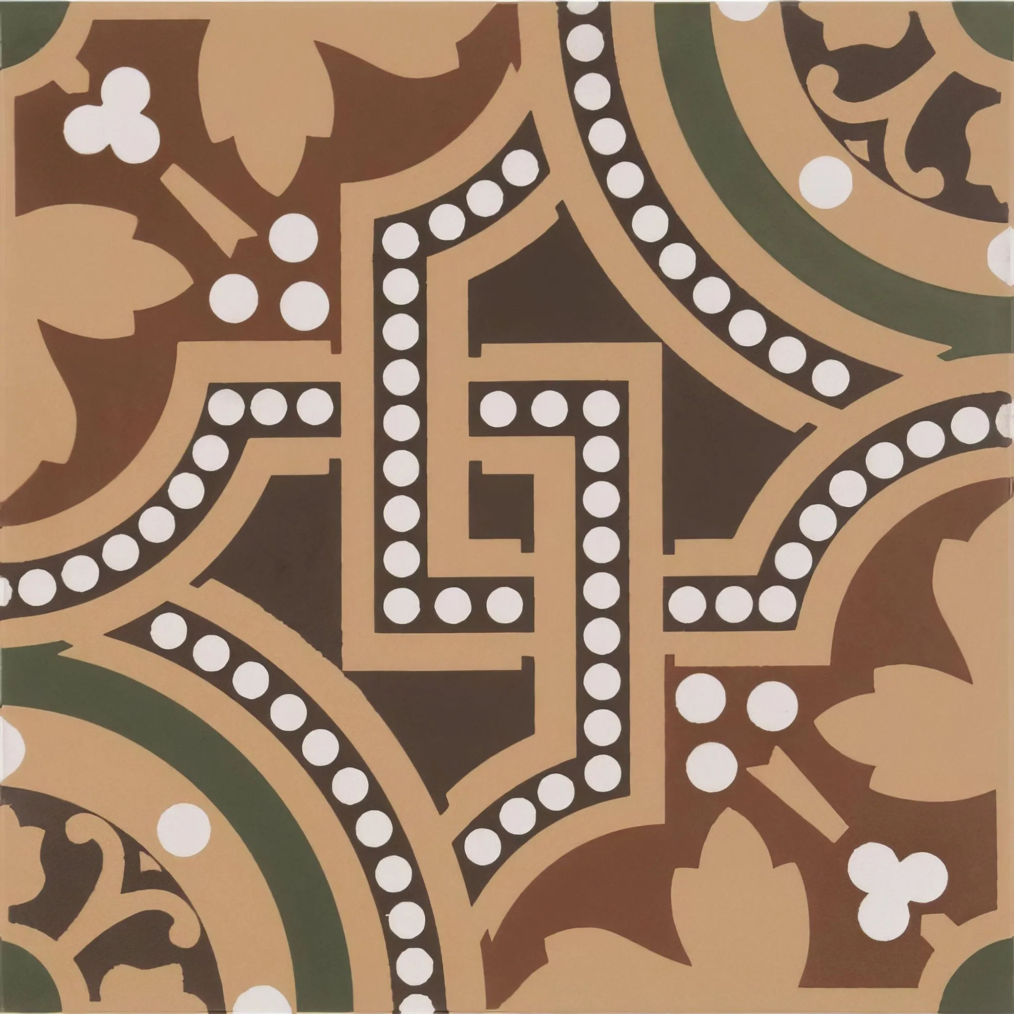 Salisbury Green on Buff