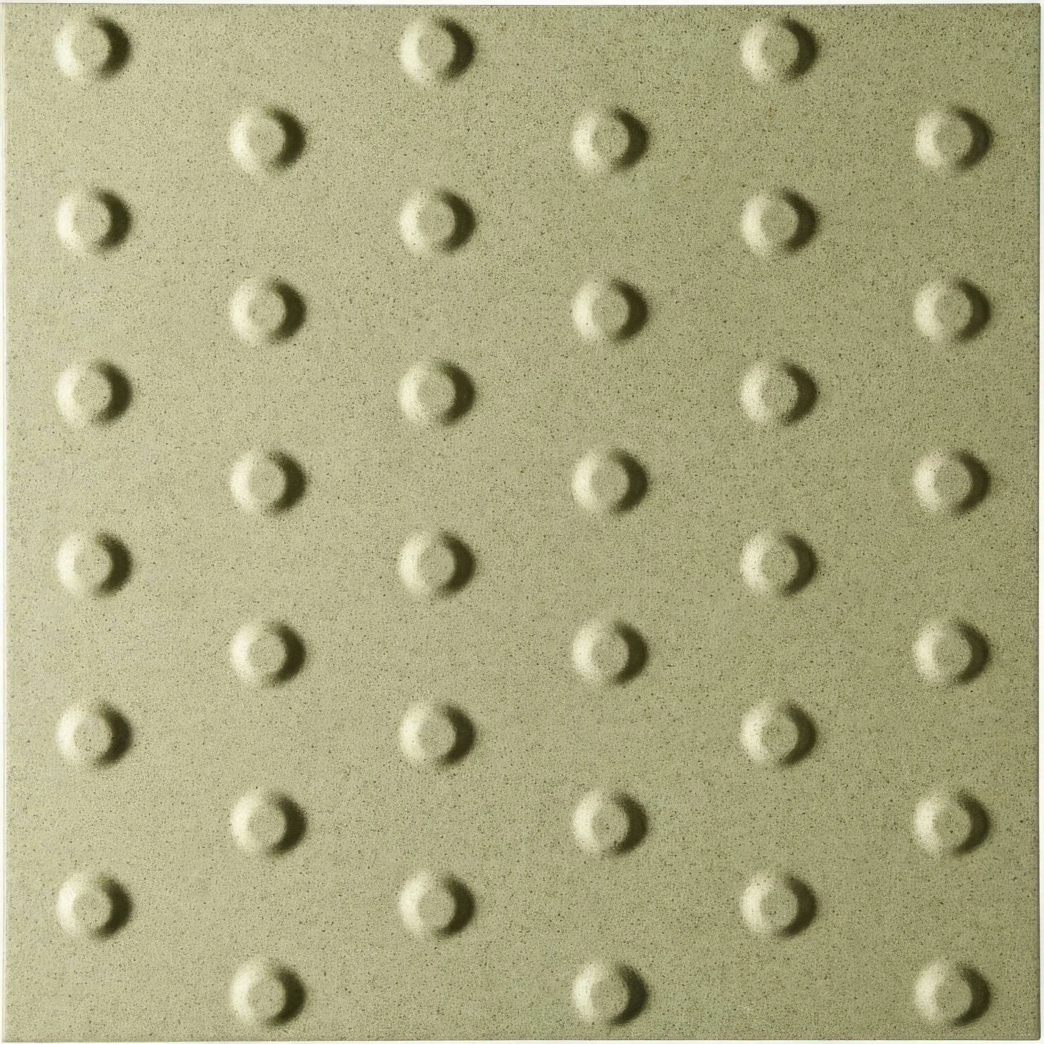 Sand Tactile Blister Quarry Tile 400x400mm