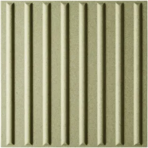 Sand Tactile Corduroy Quarry Tile 400x400mm