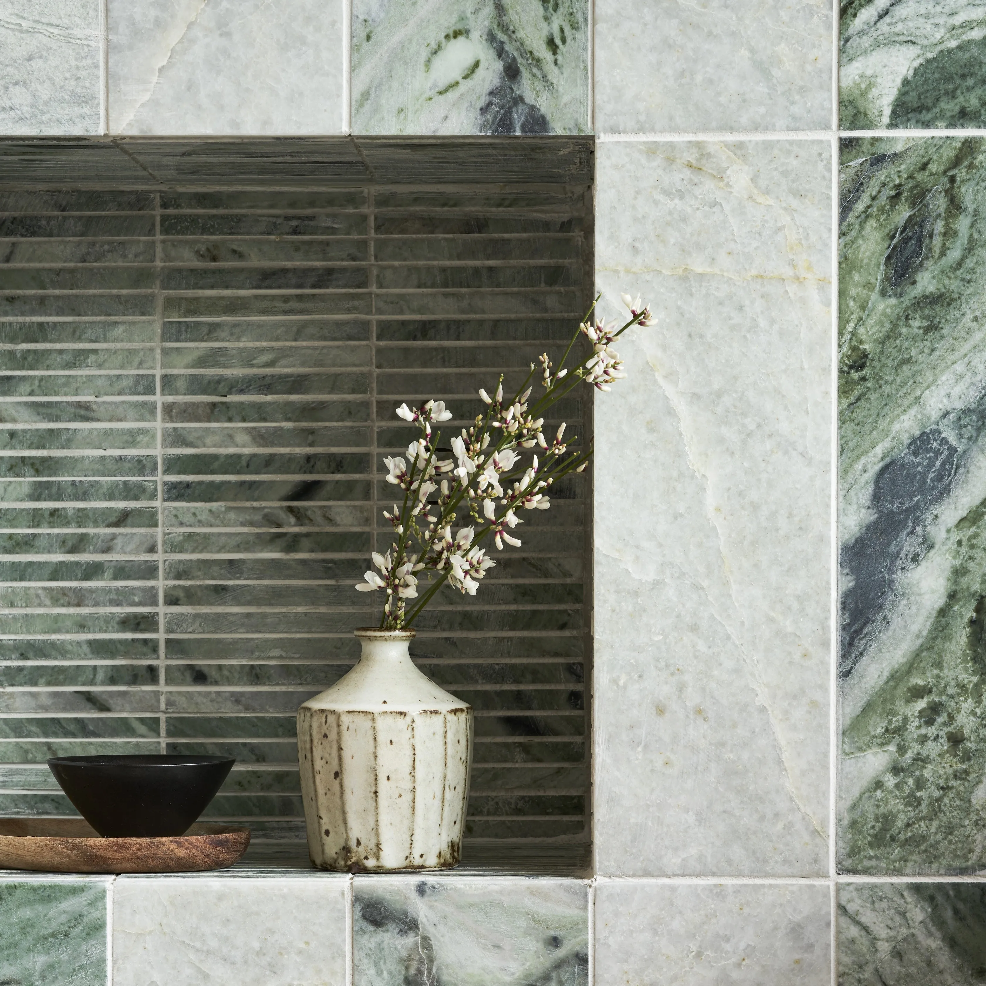 Seaspray Green Marble 10 x 30cm