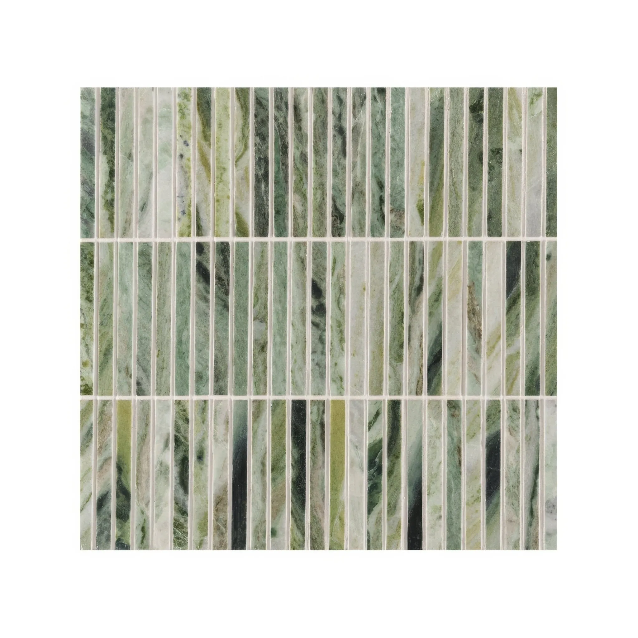 Seaspray Green Stacked Mosaic