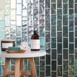 Silver Gloss Mosaic Radiance