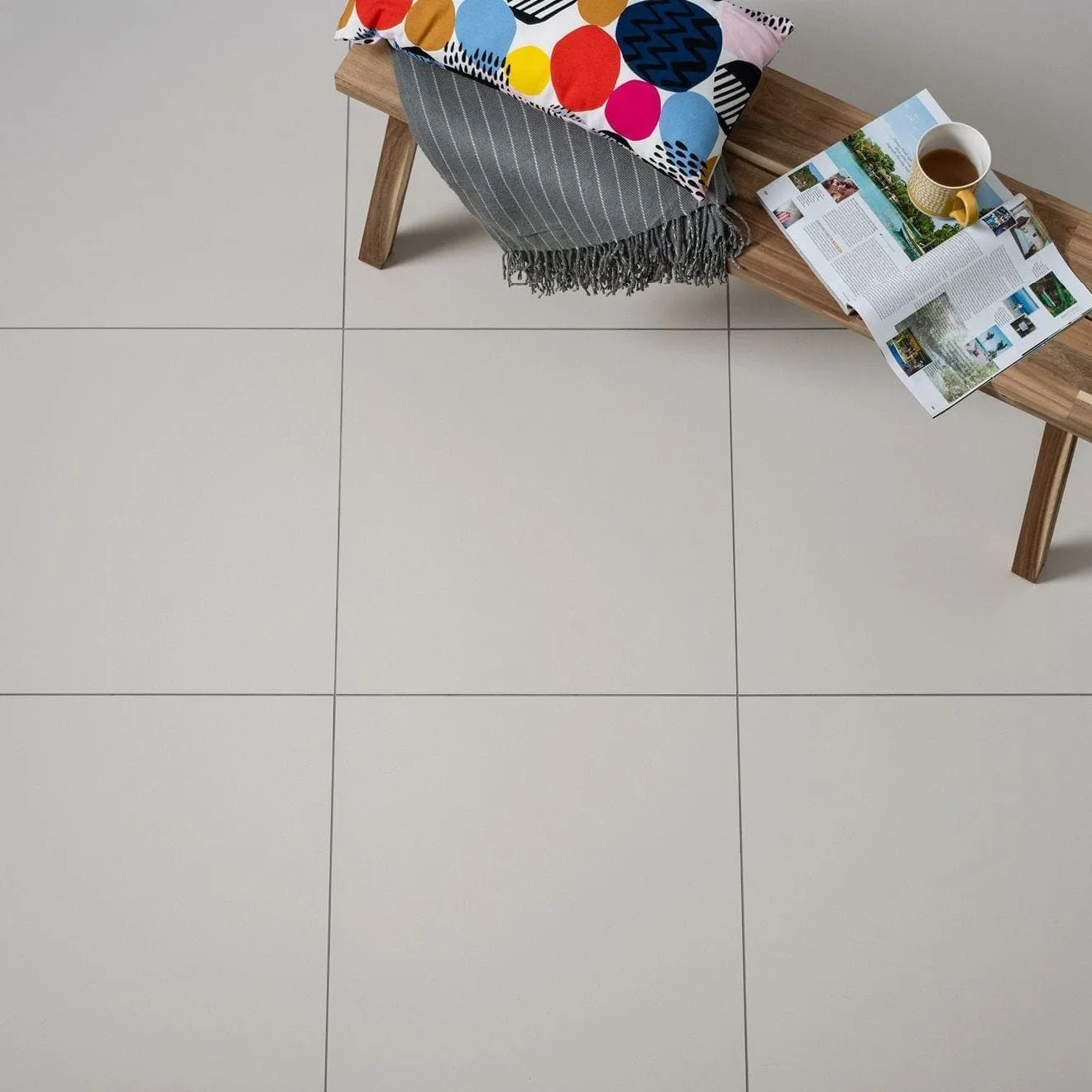 Simplesmente Natural Rectified Unglazed Porcelain