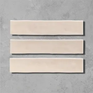 Skinny Pearl Pale Metro Tile