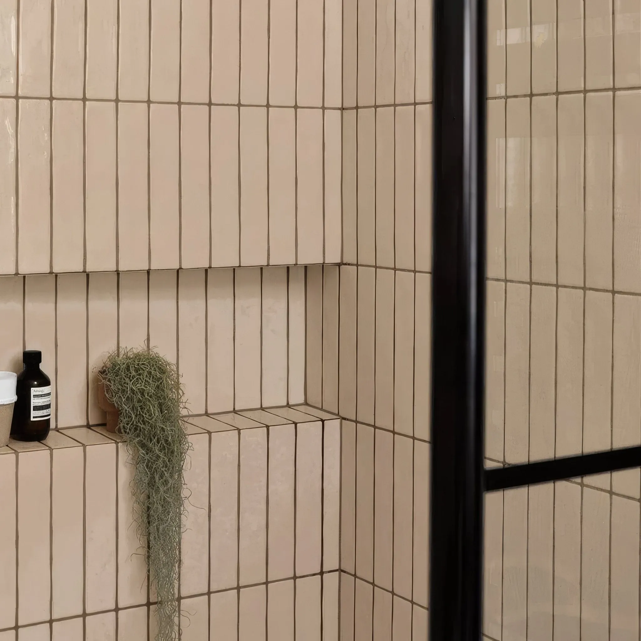 Skinny Pearl Pale Metro Tile