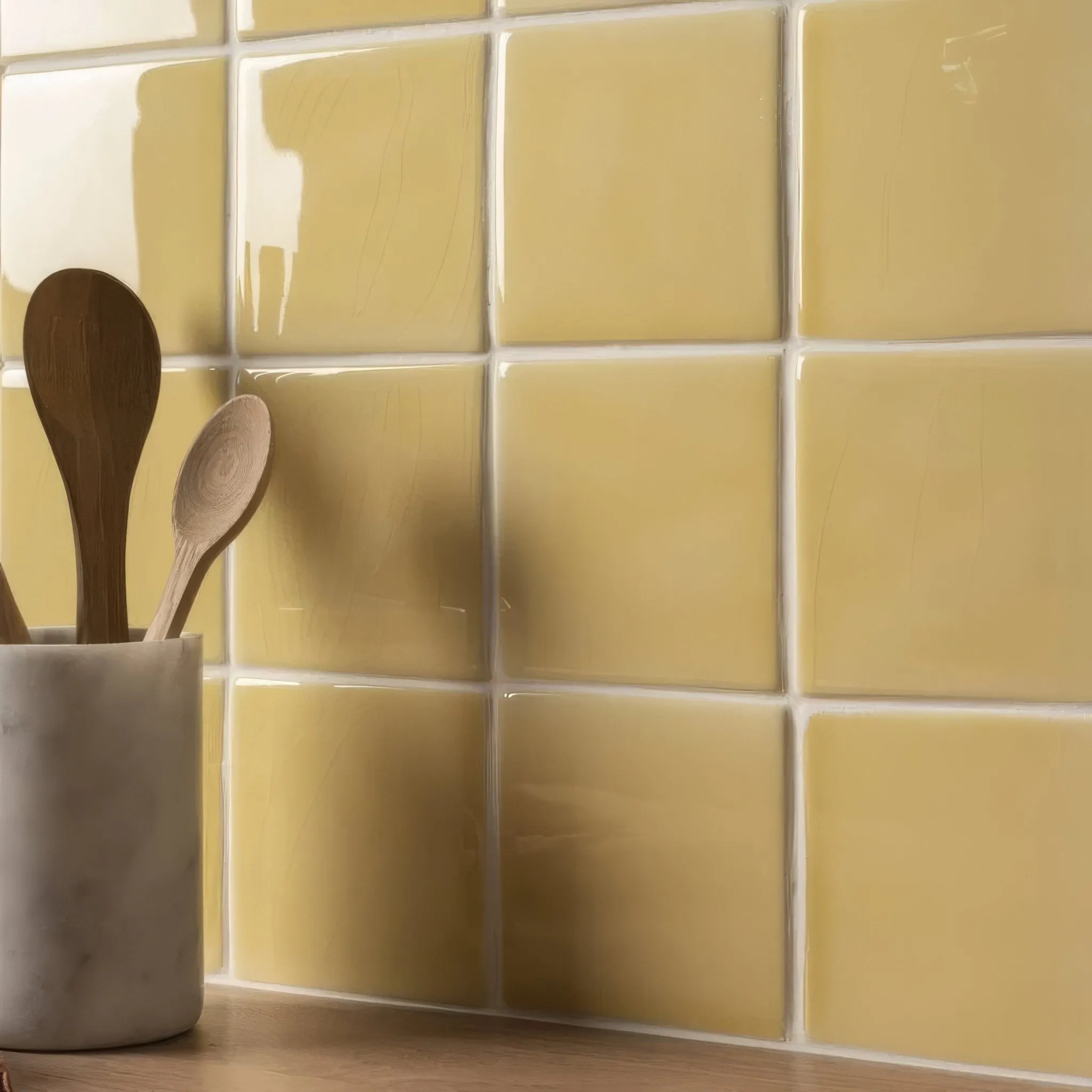 Soft Yellow Field Tile