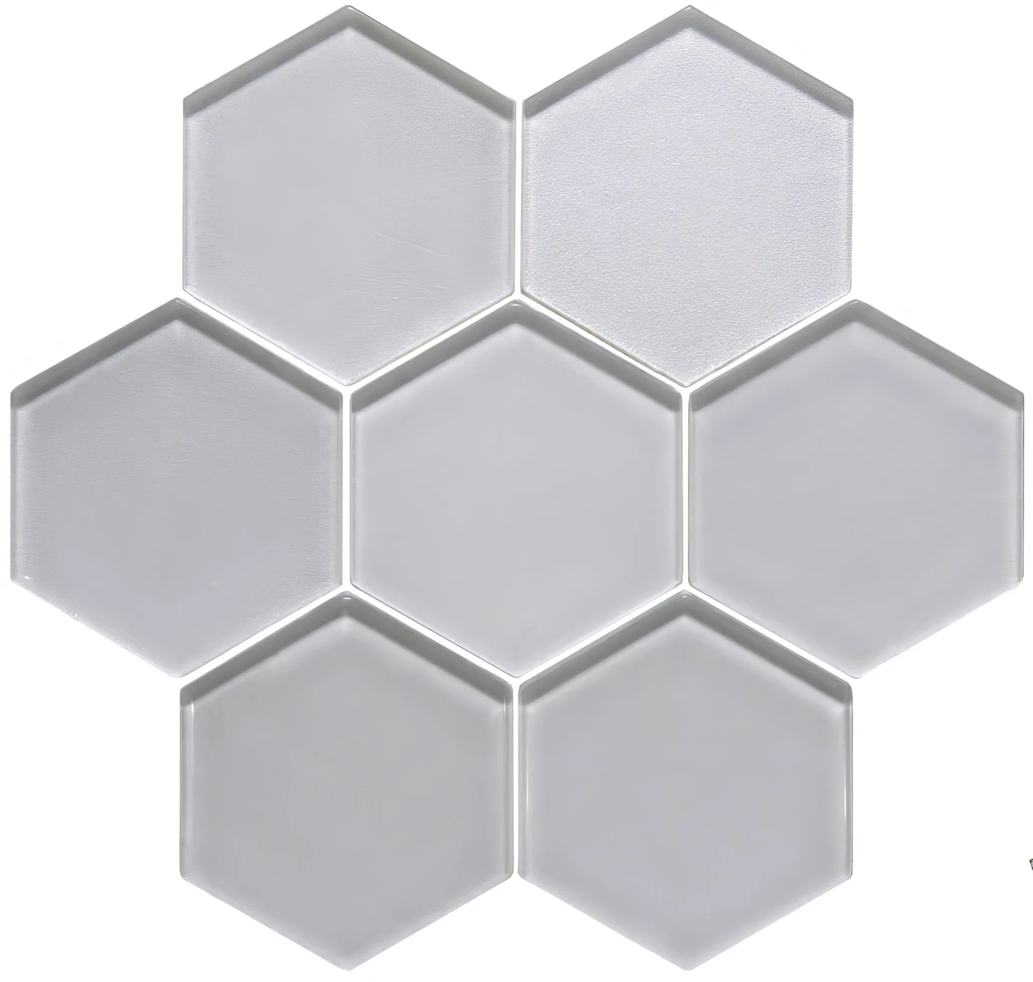 Solinda Metallic Hexagon Mosaics