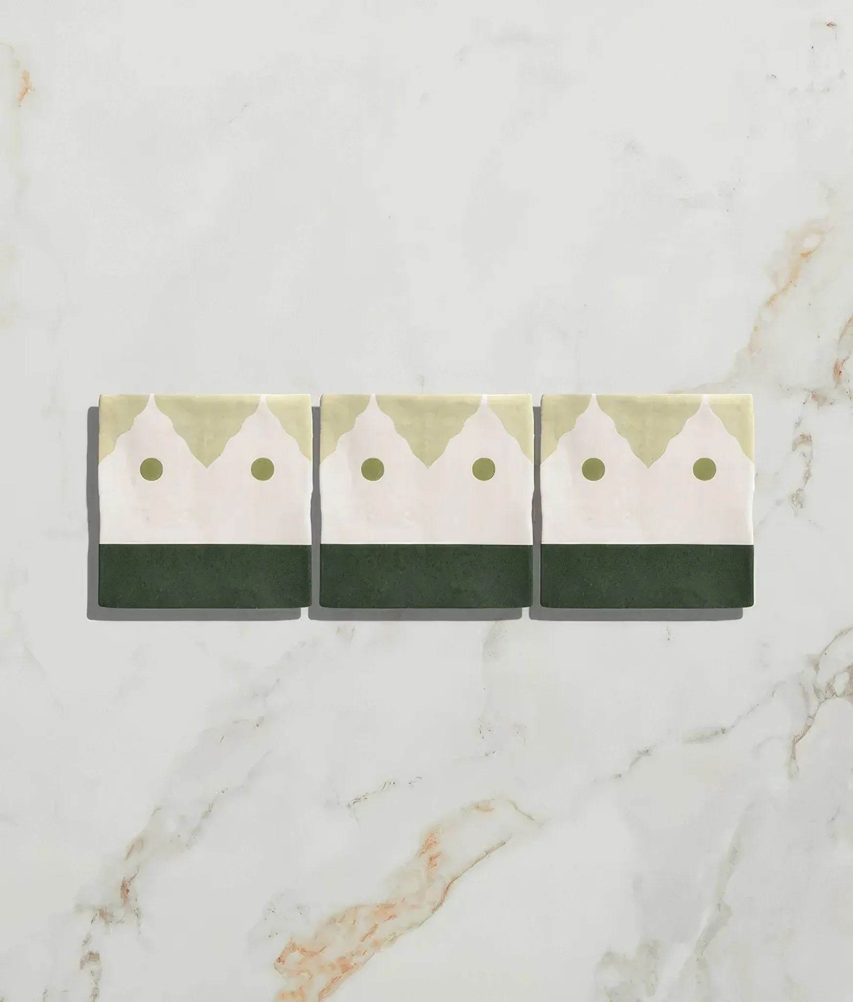 Studio Minaret Green Dot Ceramic