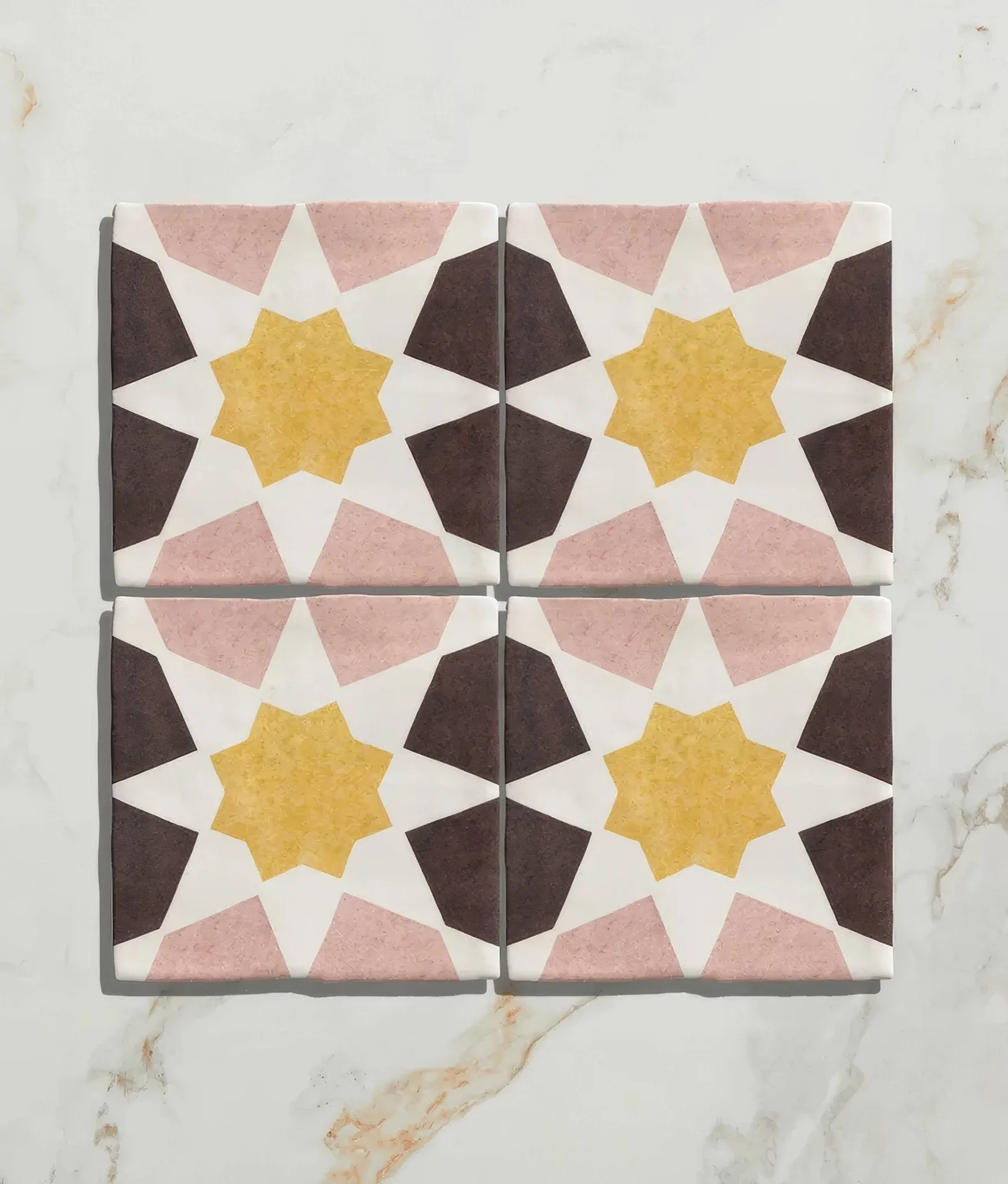 Studio Souk yellow Star Ceramic