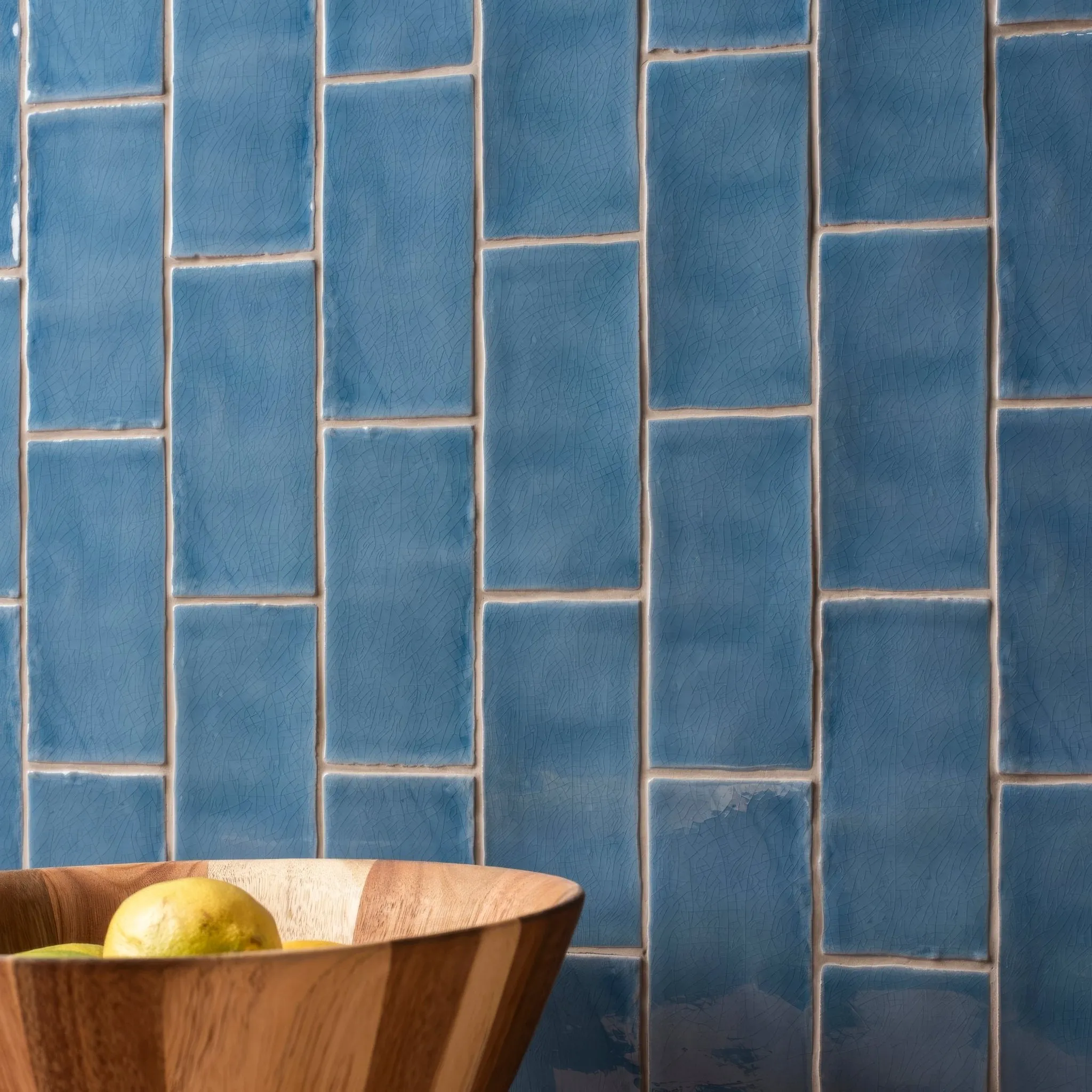 Teal Half Tile