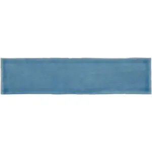 Teal Large Brick Tile
