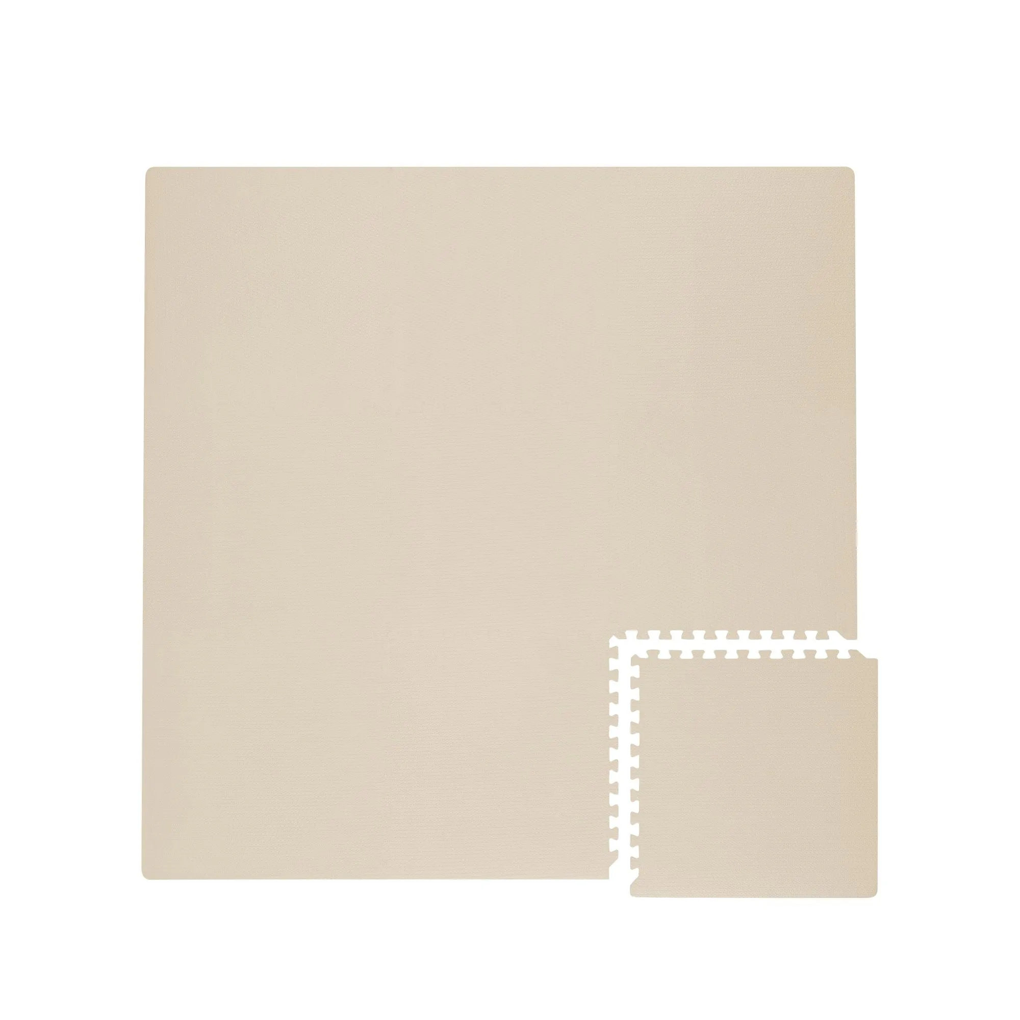 Toddlekind Classic Puzzle Playmat Clay 131x131cm - 9 Tiles & 12 Edging Borders
