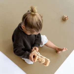 Toddlekind Classic Puzzle Playmat Sandstone 131x131cm - 9 Tiles & 12 Edging Borders