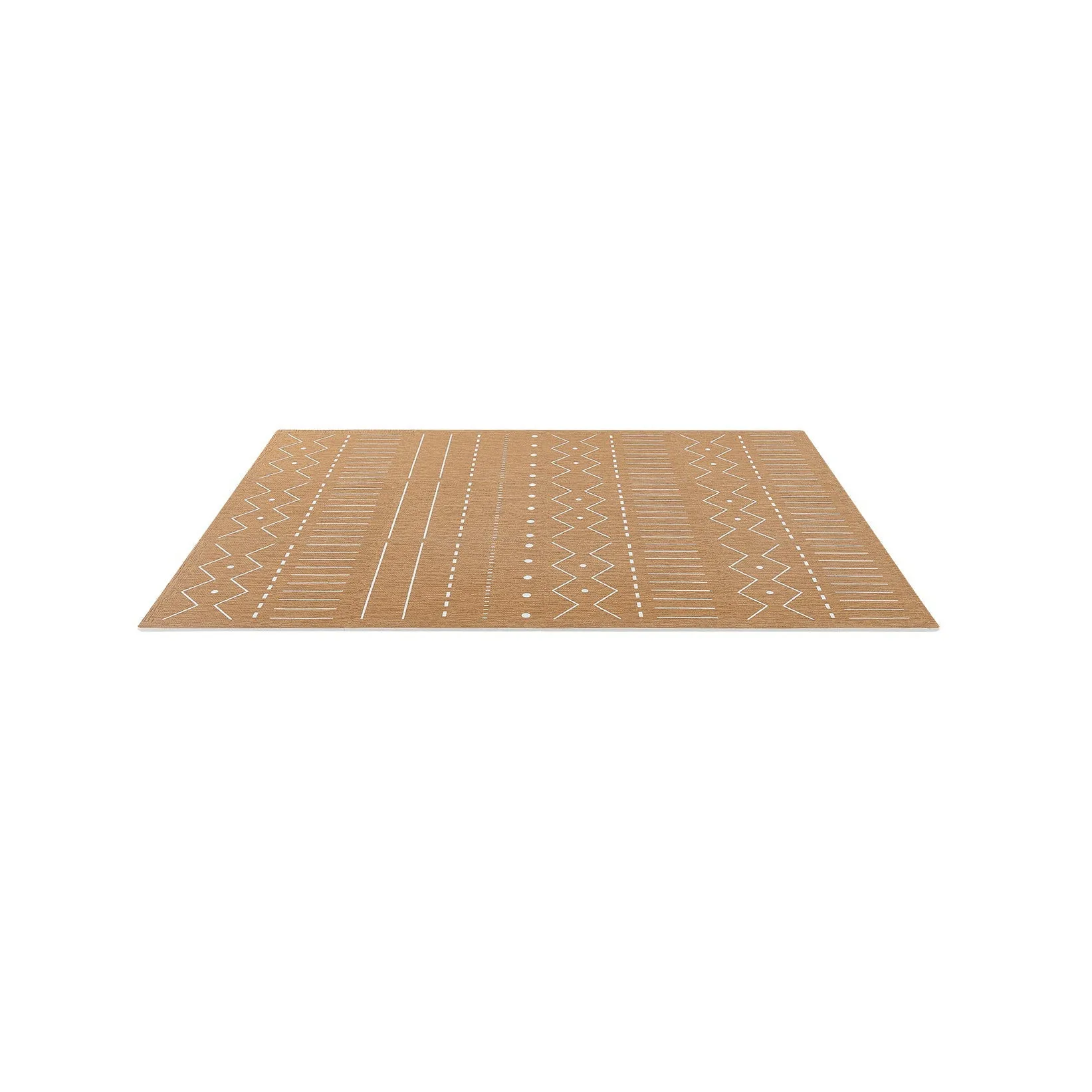 Toddlekind Prettier Puzzle Playmat Berber Camel 120x180cm - 6 Tiles & 12 Edging Borders