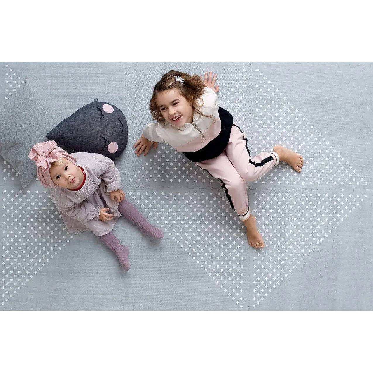 Toddlekind Prettier Puzzle Playmat Earth Dove 120x180cm - 6 Tiles & 12 Edging Borders