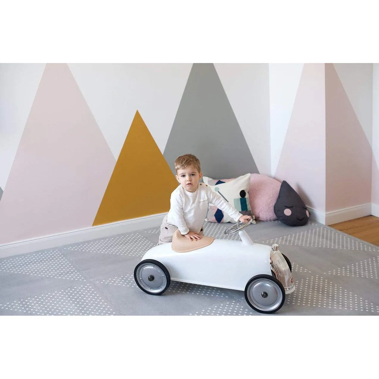 Toddlekind Prettier Puzzle Playmat Earth Dove 120x180cm - 6 Tiles & 12 Edging Borders
