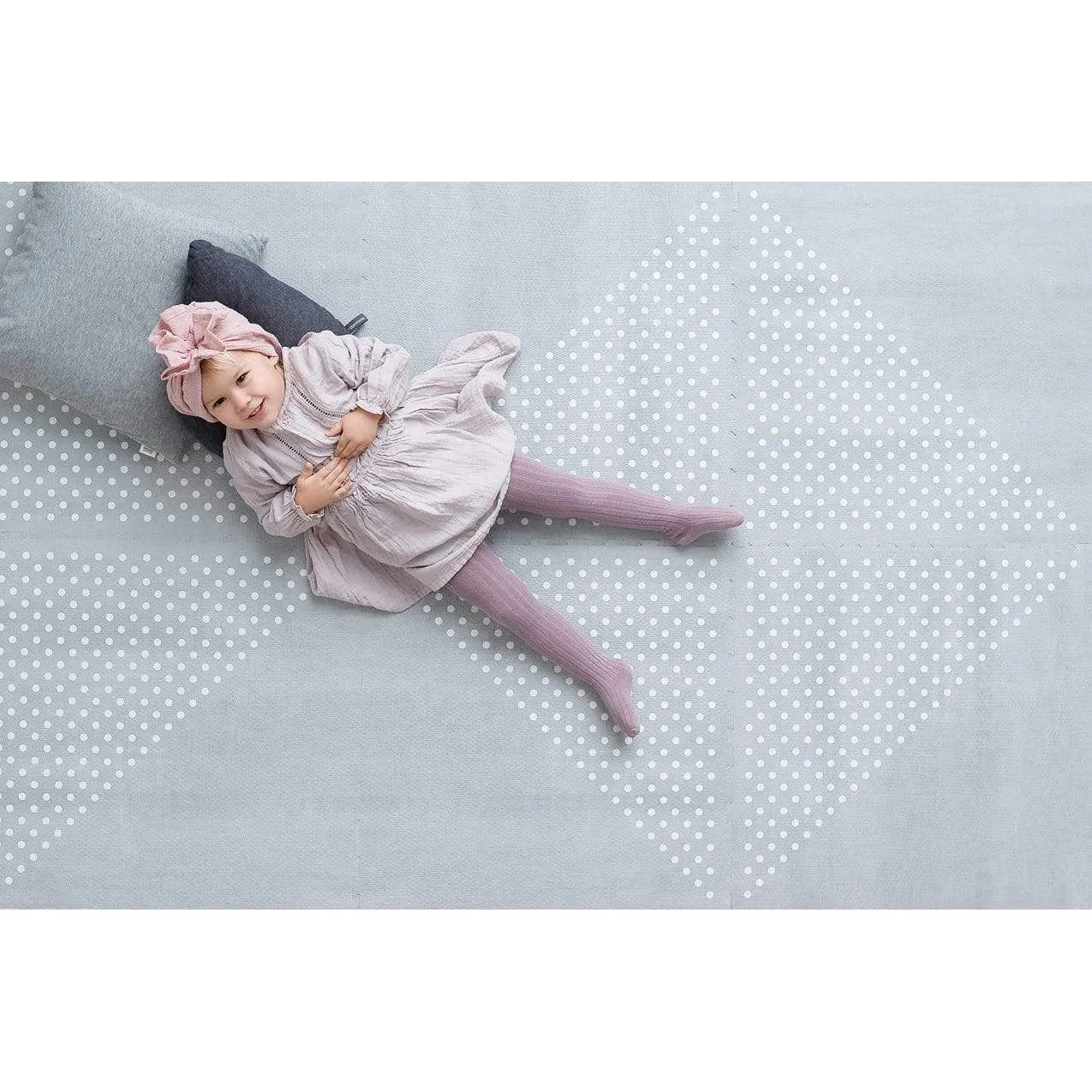 Toddlekind Prettier Puzzle Playmat Earth Dove 120x180cm - 6 Tiles & 12 Edging Borders