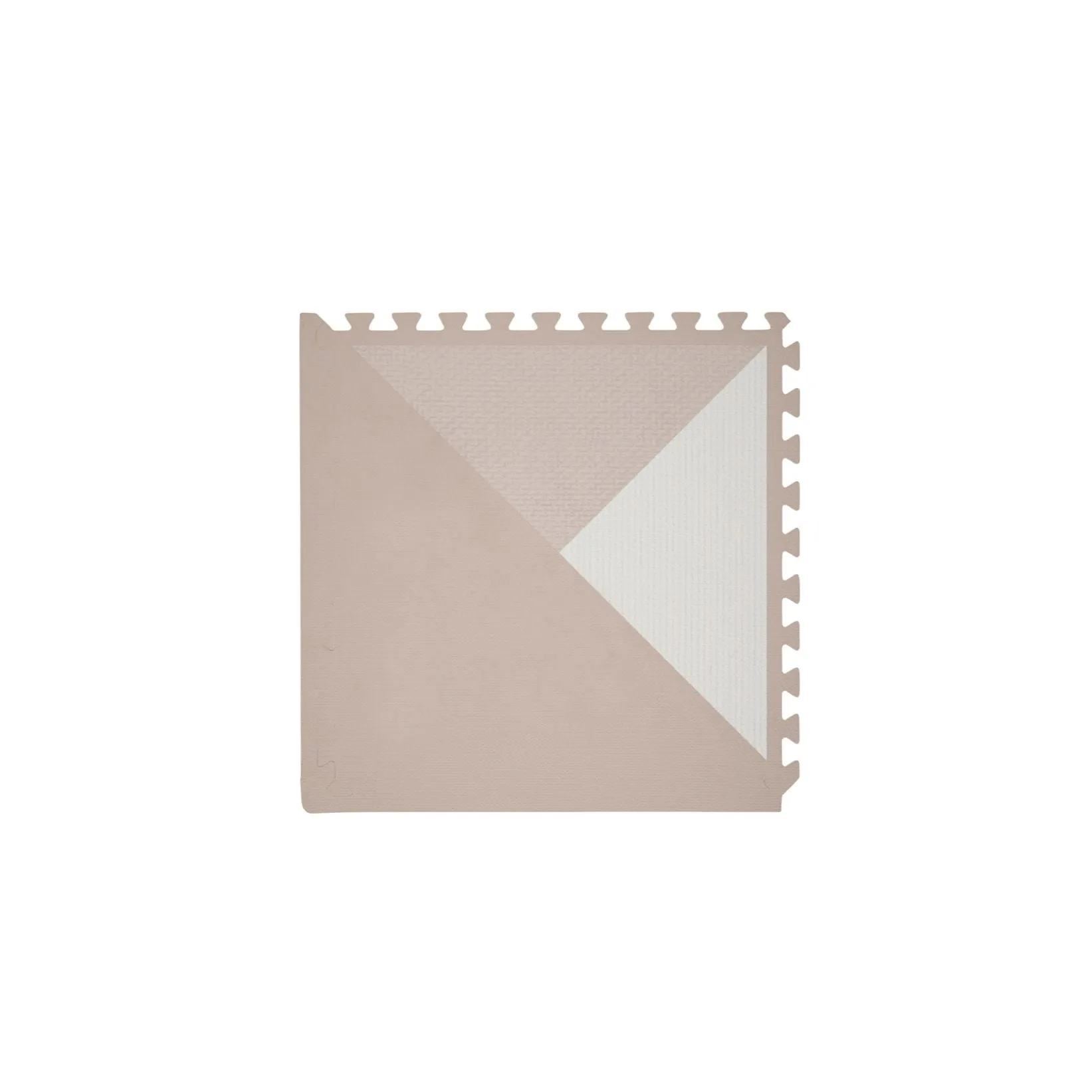 Toddlekind Prettier Puzzle Playmat Kyte Mocha 120x180cm - 6 Tiles & 12 Edging Borders