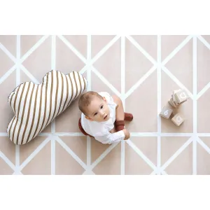 Toddlekind Prettier Puzzle Playmat Nordic Clay 120x180cm - 6 Tiles & 12 Edging Borders