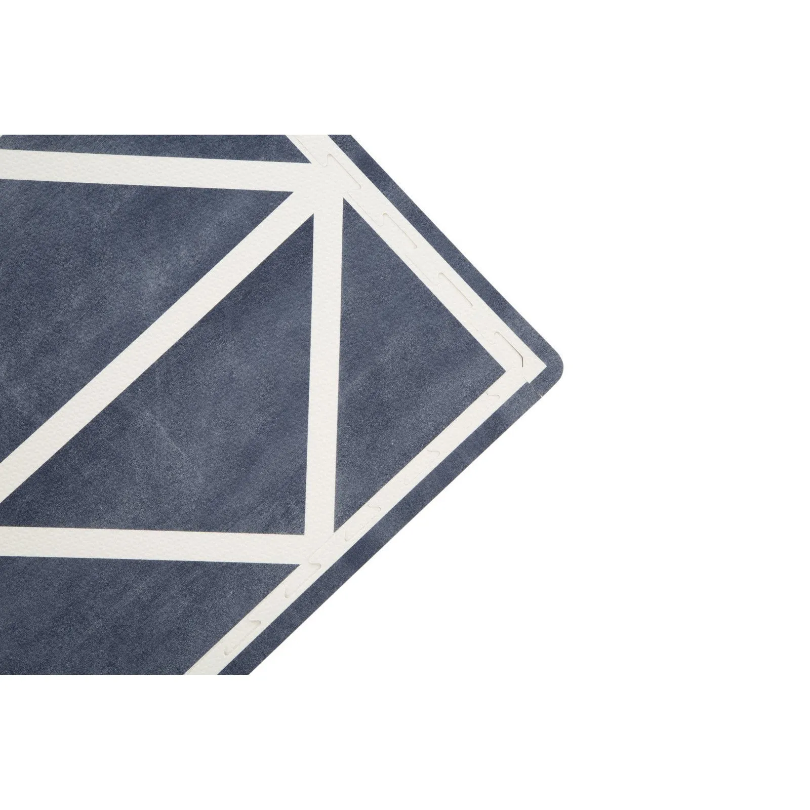 Toddlekind Prettier Puzzle Playmat Nordic Petroleum 120x180cm - 6 Tiles & 12 Edging Borders