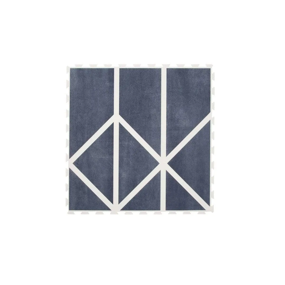 Toddlekind Prettier Puzzle Playmat Nordic Petroleum 120x180cm - 6 Tiles & 12 Edging Borders