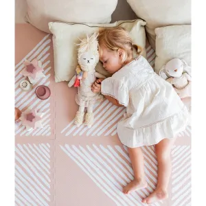 Toddlekind Prettier Puzzle Playmat Sandy Lines Sea Shell 120x180cm - 6 Tiles & 12 Edging Borders