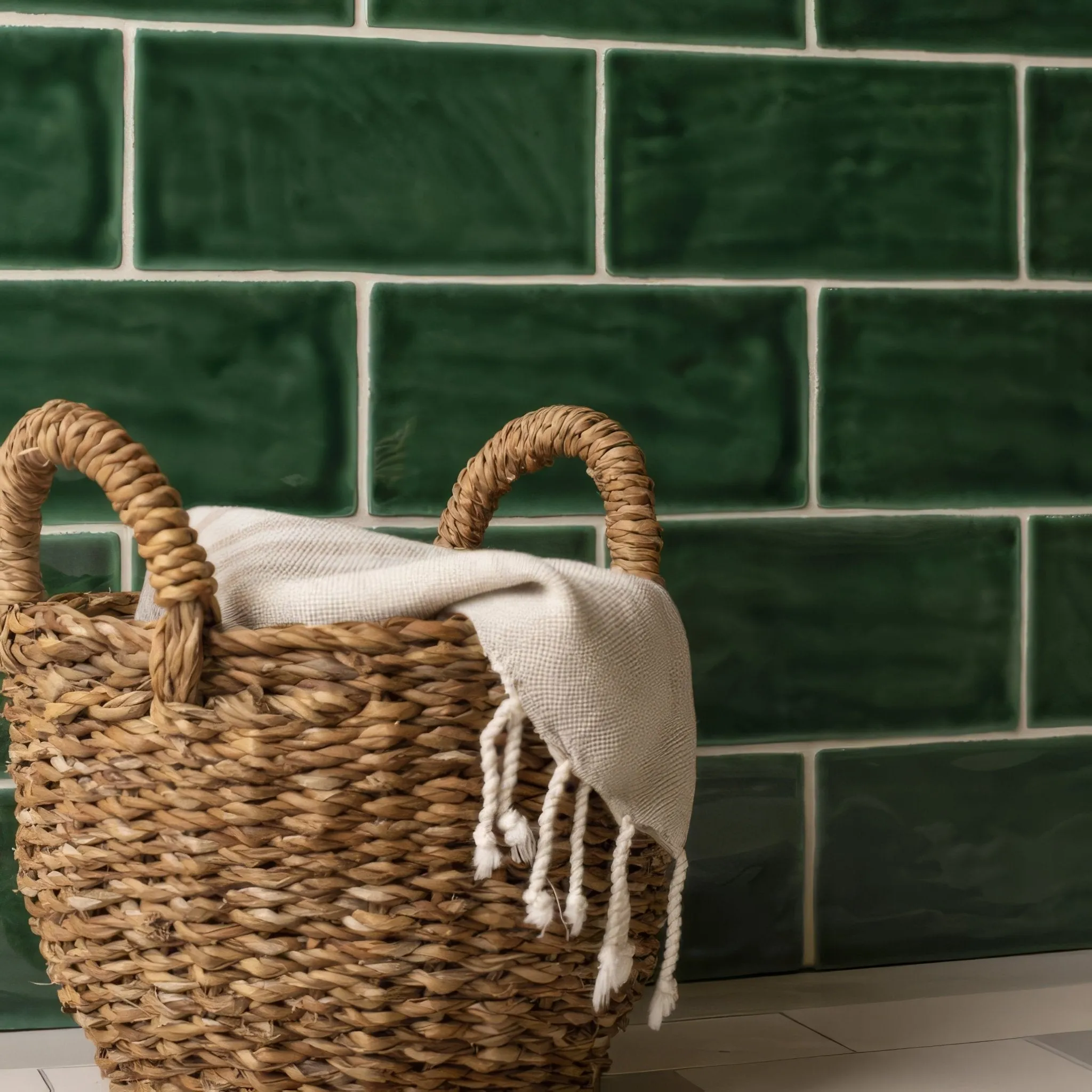 Tourmaline Brick Tile