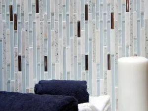 Trip Lluvia Blanco Mosaic