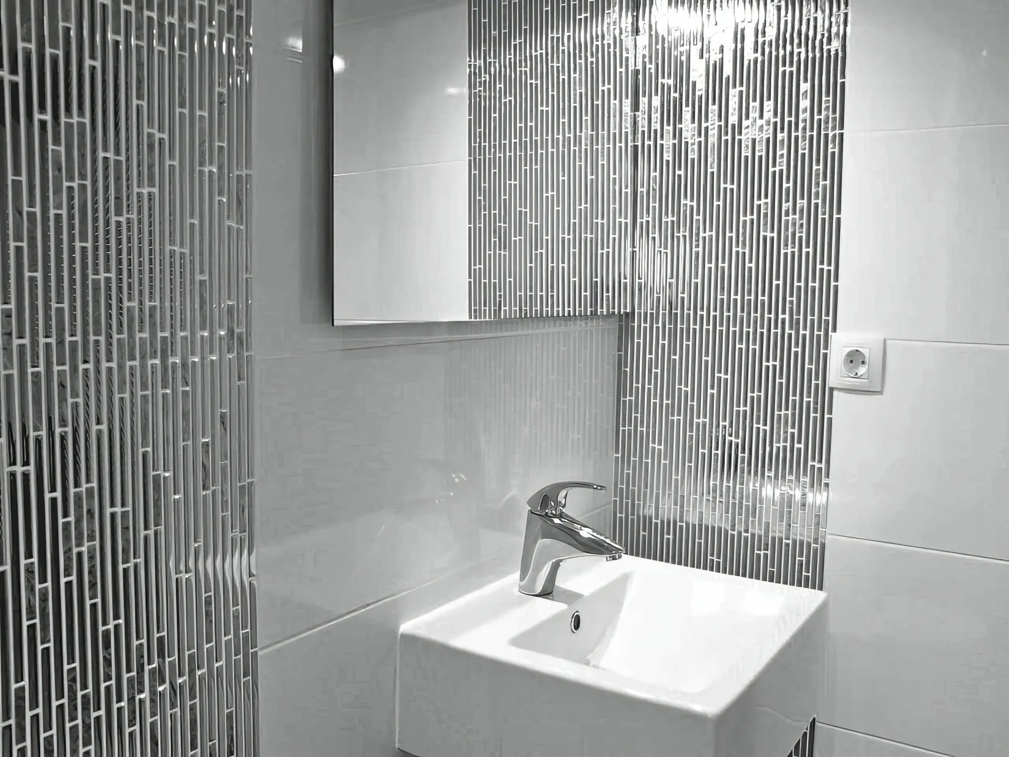 Trip Lluvia Inox Mosaic
