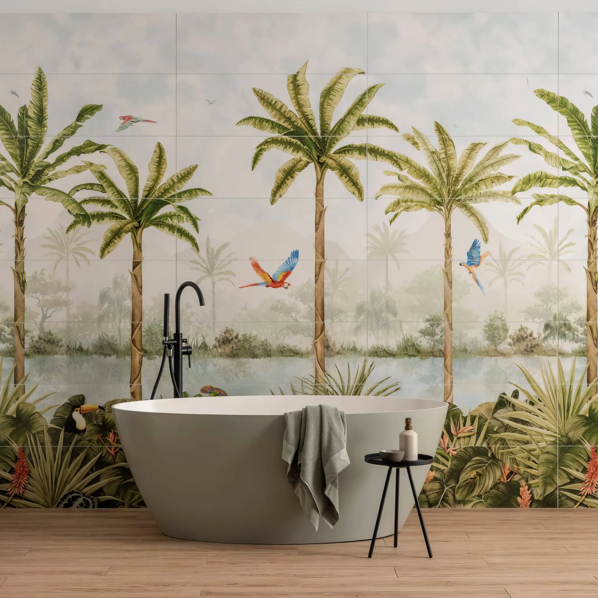 Tropical Oasis Panel C