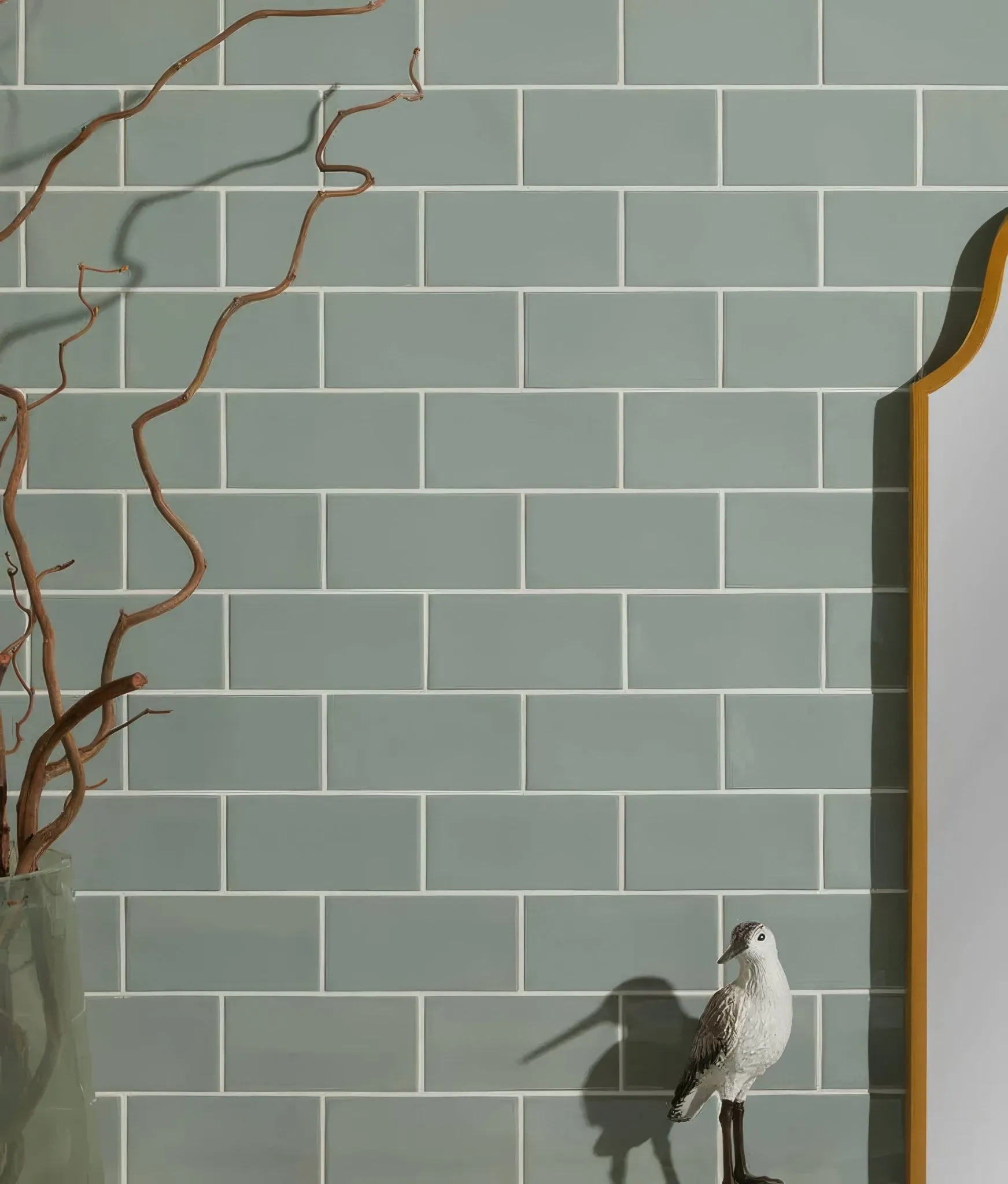 Tunstall Ceramic Brick Fern