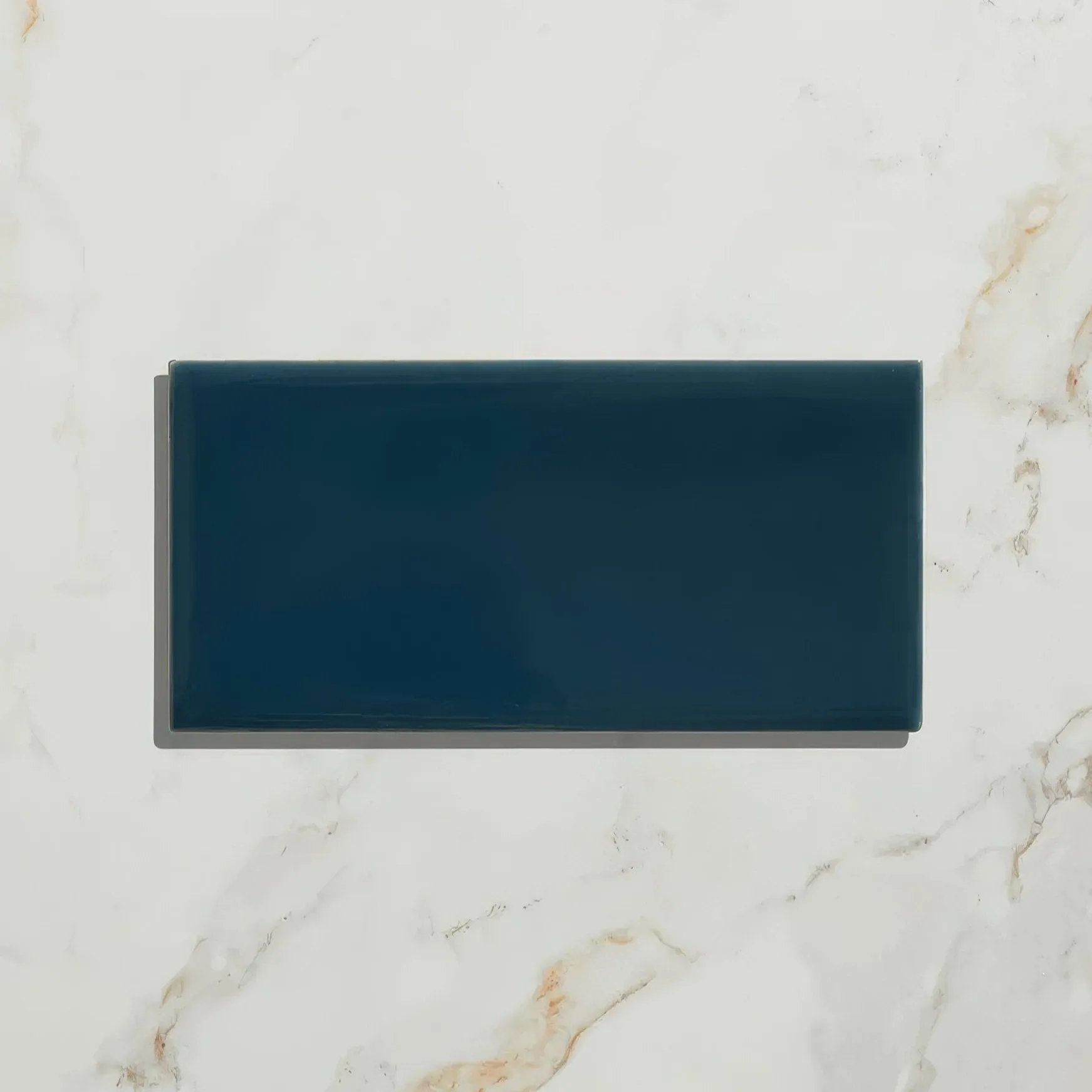 Tunstall Ceramic Brick Peacock Blue