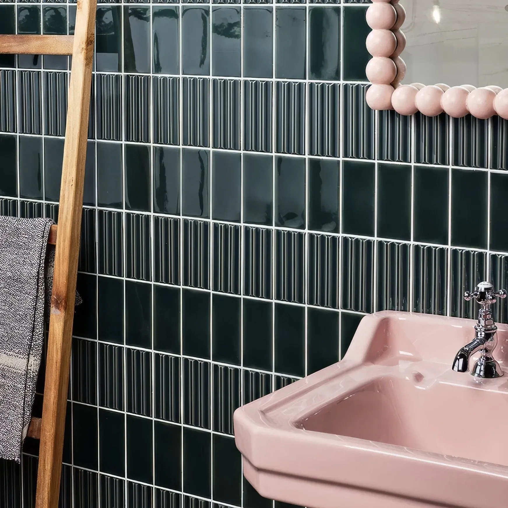 Tunstall Ceramic Brick Royal Green
