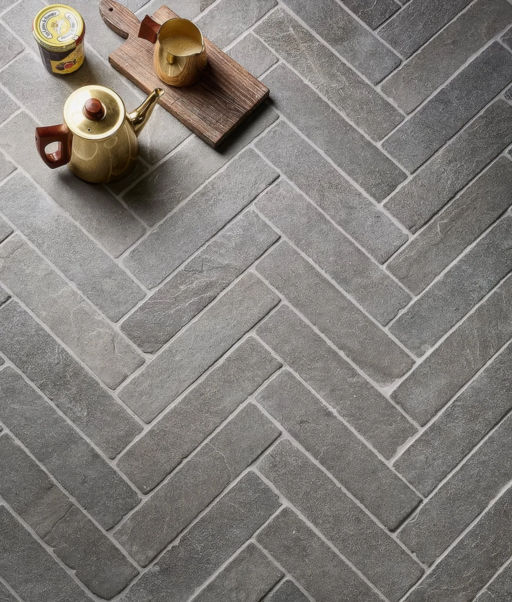 Tyrone Limestone Parquet Seasoned Finish