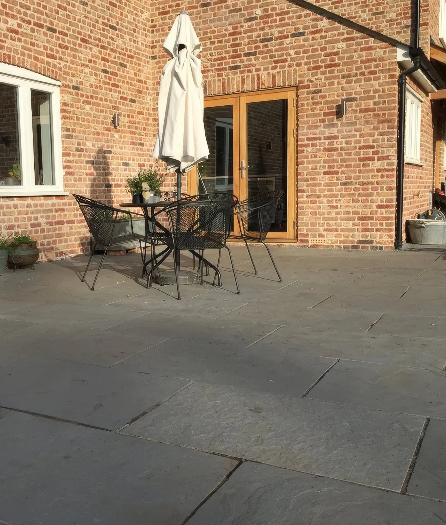 Tyrone Limestone Seasoned Finish