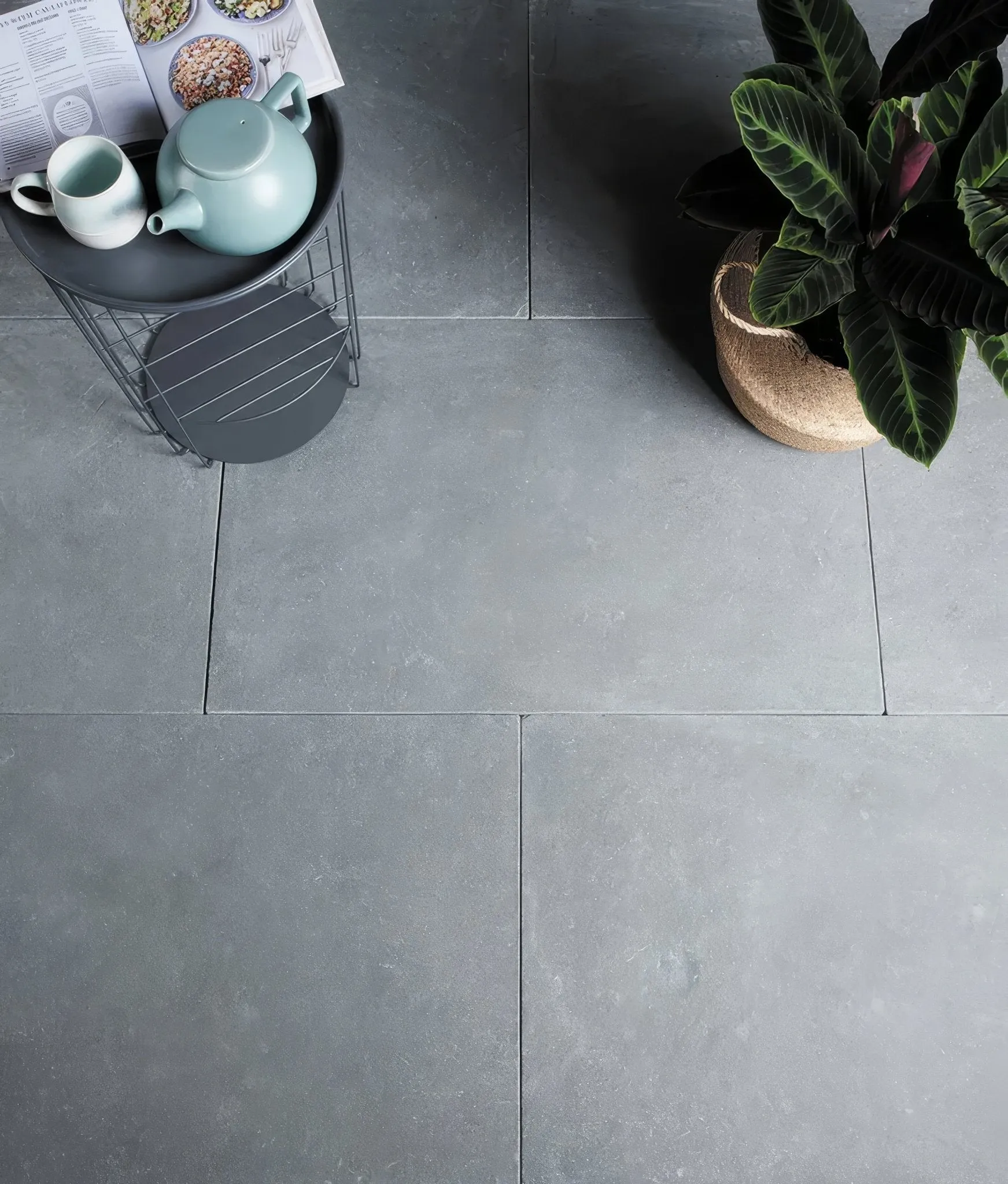 Tyrone Limestone Seasoned Finish