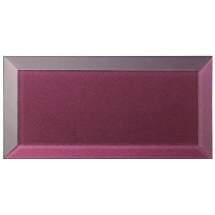Ulysses Metallic Glass Bevel 200 x 100mm