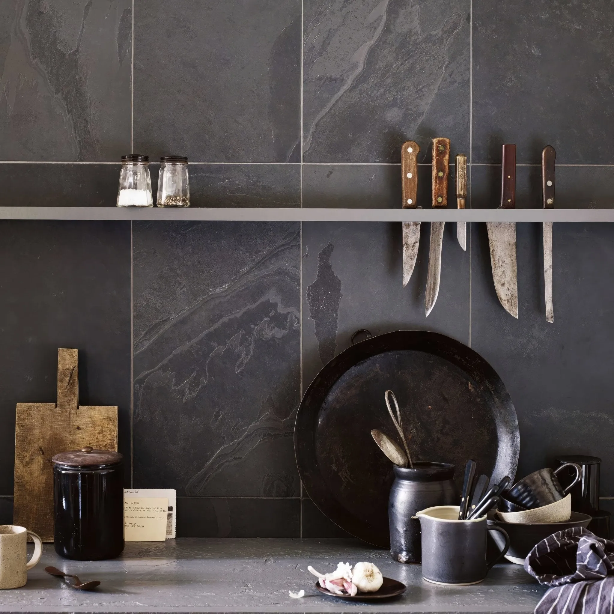 Urban Slate 60 x 40 Grey Green